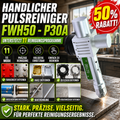 Handgehaltene Pulsenreinigung FWH50-P30A：Unterstützt 11 Reinigungsprogramme und ermöglicht einfaches Umschalten zwischen verschiedenen Prozessen.